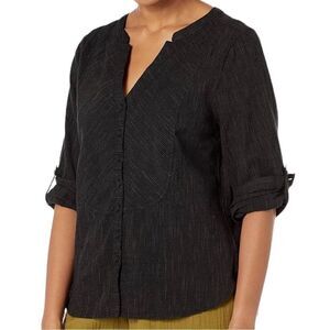 KATYA BLACK LONG SLEEVE TOP BY PRANA, medium